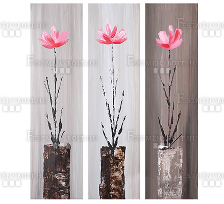 Semplice Belezza virágos vászonkép