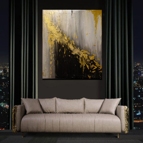 Caida de oro modern festmény