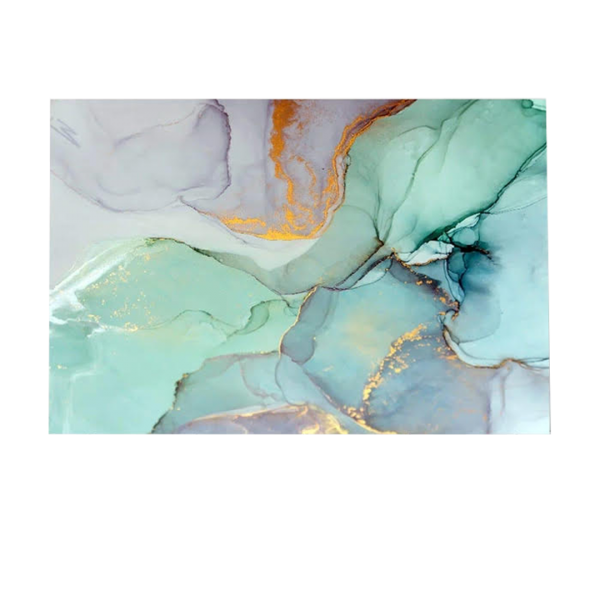 Iris del agua design festmény